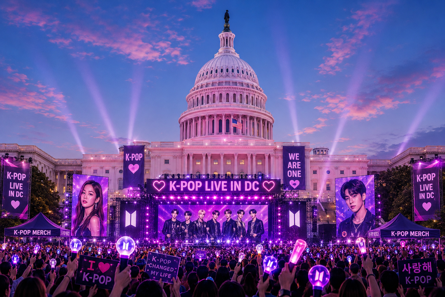 K-Pop Concerts in Washington 2026
